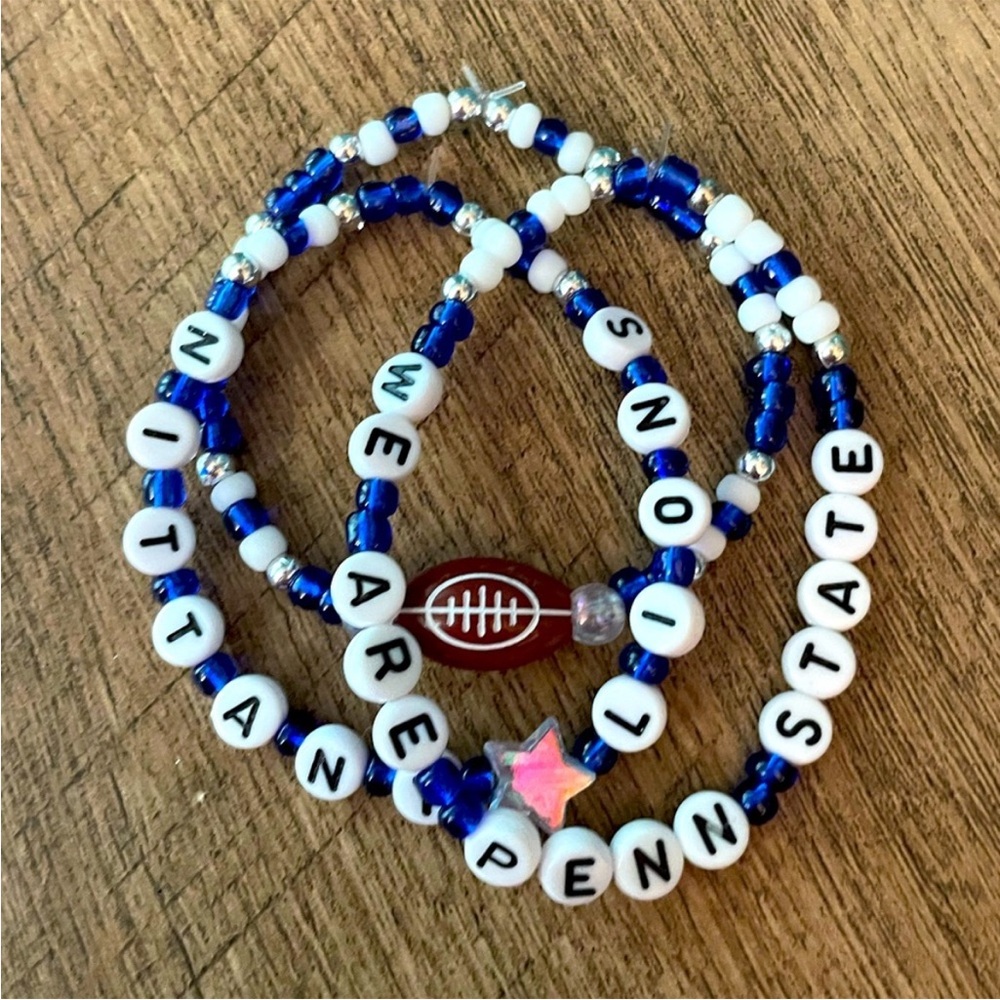 Penn State Football Bracelets